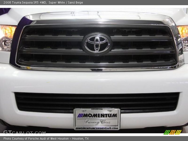 Super White / Sand Beige 2008 Toyota Sequoia SR5 4WD