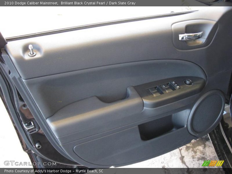 Brilliant Black Crystal Pearl / Dark Slate Gray 2010 Dodge Caliber Mainstreet