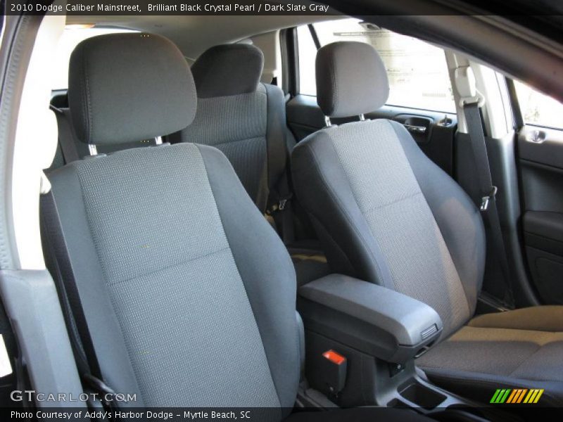 Brilliant Black Crystal Pearl / Dark Slate Gray 2010 Dodge Caliber Mainstreet