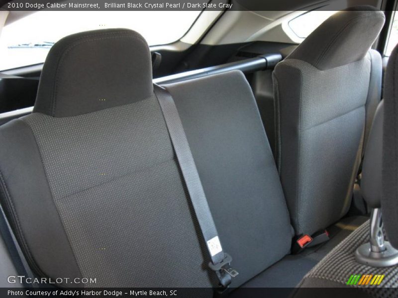 Brilliant Black Crystal Pearl / Dark Slate Gray 2010 Dodge Caliber Mainstreet