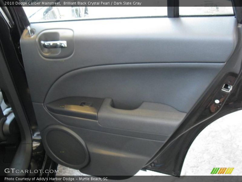 Brilliant Black Crystal Pearl / Dark Slate Gray 2010 Dodge Caliber Mainstreet