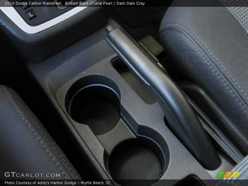 Brilliant Black Crystal Pearl / Dark Slate Gray 2010 Dodge Caliber Mainstreet