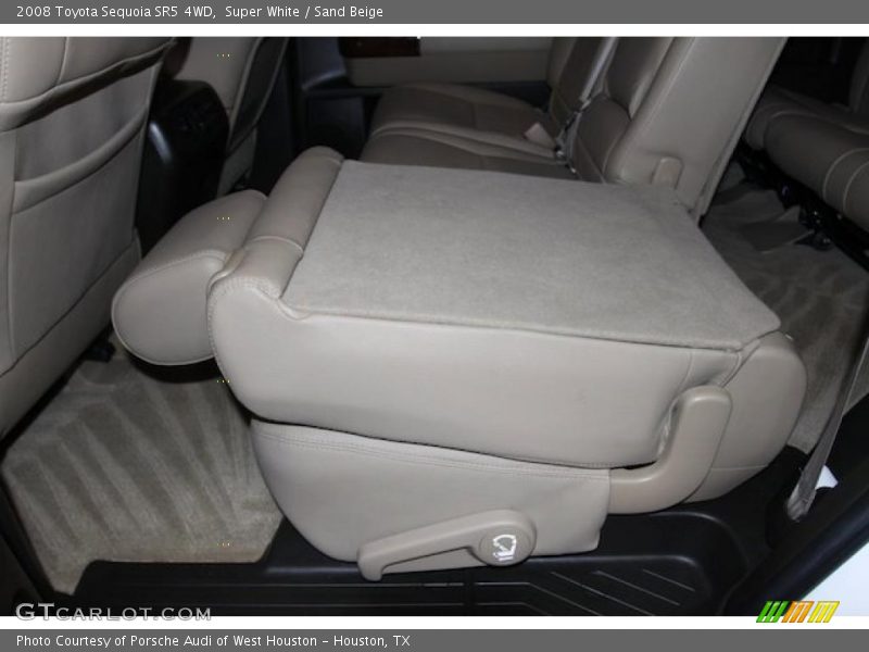 Super White / Sand Beige 2008 Toyota Sequoia SR5 4WD