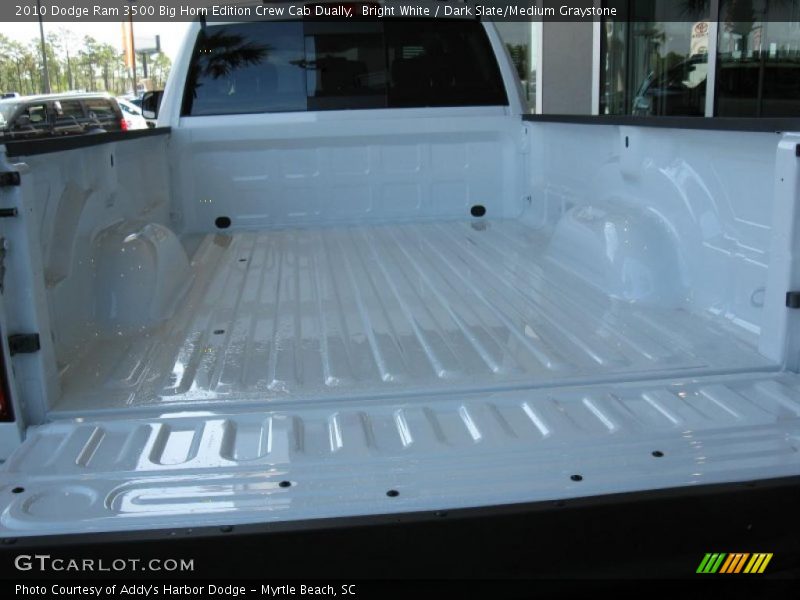 Bright White / Dark Slate/Medium Graystone 2010 Dodge Ram 3500 Big Horn Edition Crew Cab Dually