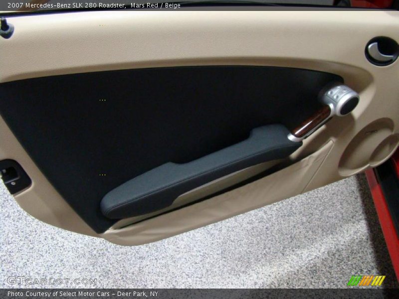Mars Red / Beige 2007 Mercedes-Benz SLK 280 Roadster