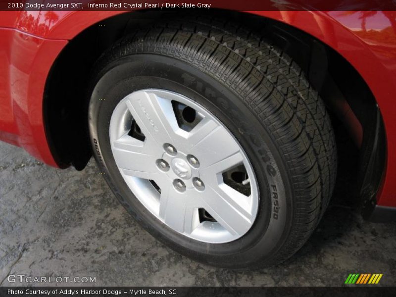Inferno Red Crystal Pearl / Dark Slate Gray 2010 Dodge Avenger SXT