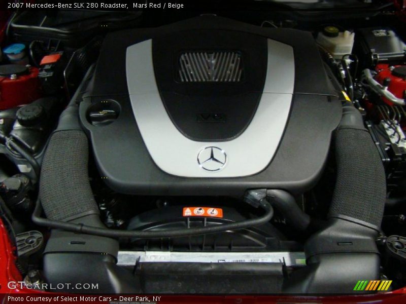 Mars Red / Beige 2007 Mercedes-Benz SLK 280 Roadster