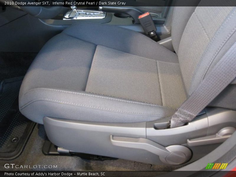 Inferno Red Crystal Pearl / Dark Slate Gray 2010 Dodge Avenger SXT