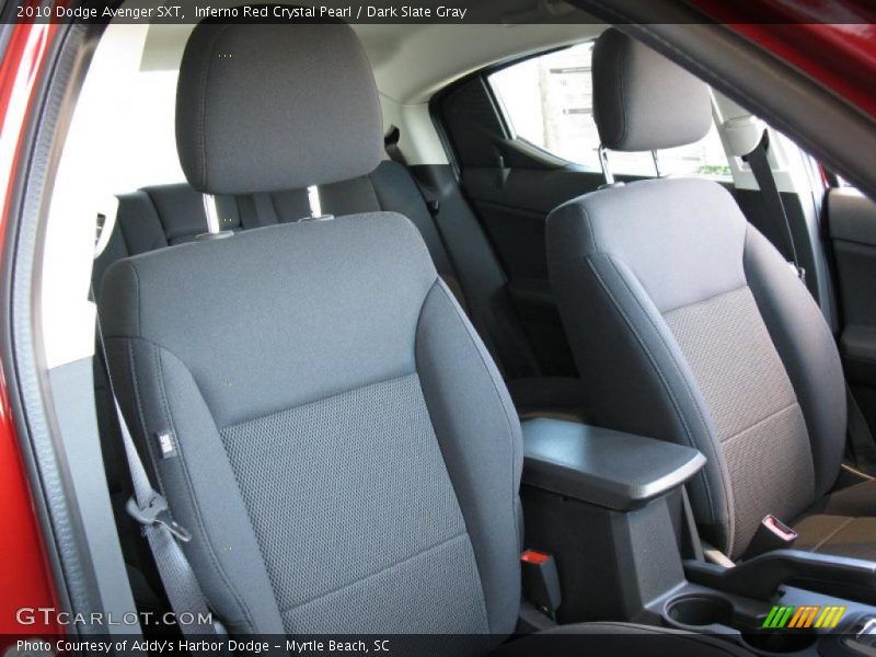 Inferno Red Crystal Pearl / Dark Slate Gray 2010 Dodge Avenger SXT