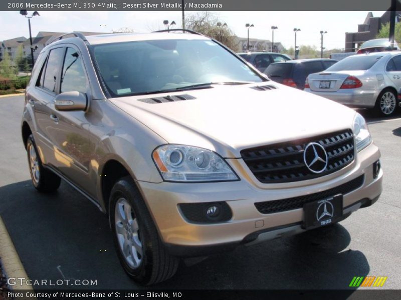 Desert Silver Metallic / Macadamia 2006 Mercedes-Benz ML 350 4Matic