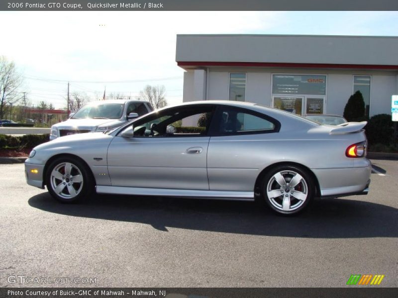 Quicksilver Metallic / Black 2006 Pontiac GTO Coupe