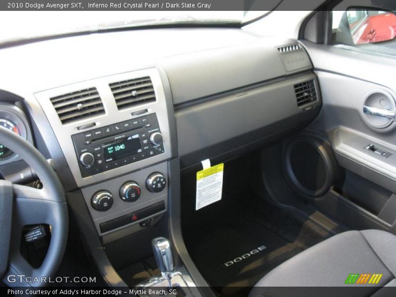 Inferno Red Crystal Pearl / Dark Slate Gray 2010 Dodge Avenger SXT