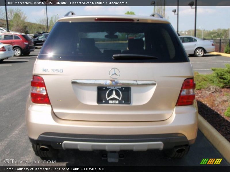 Desert Silver Metallic / Macadamia 2006 Mercedes-Benz ML 350 4Matic