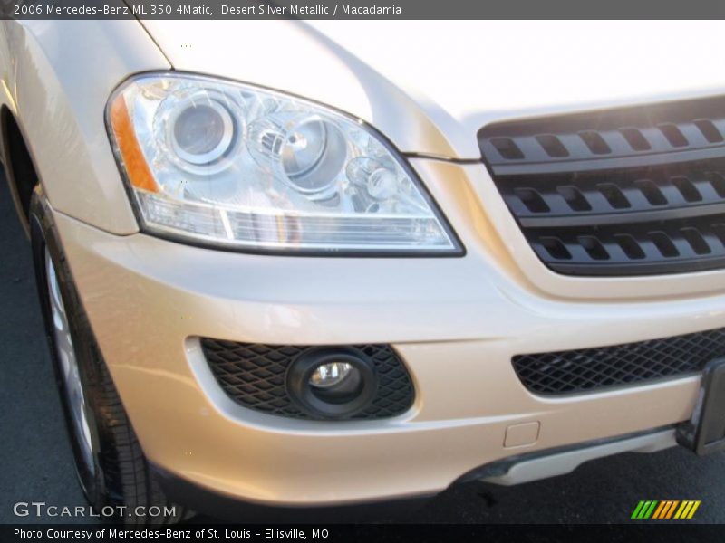 Desert Silver Metallic / Macadamia 2006 Mercedes-Benz ML 350 4Matic