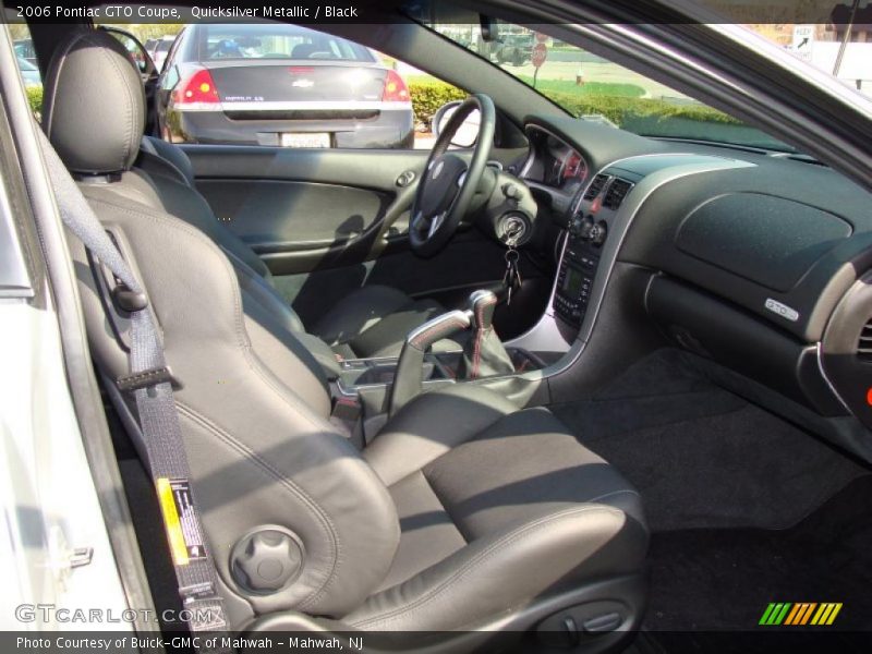 Quicksilver Metallic / Black 2006 Pontiac GTO Coupe