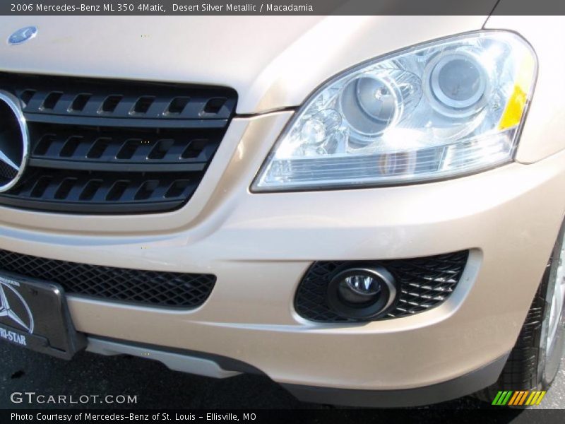 Desert Silver Metallic / Macadamia 2006 Mercedes-Benz ML 350 4Matic