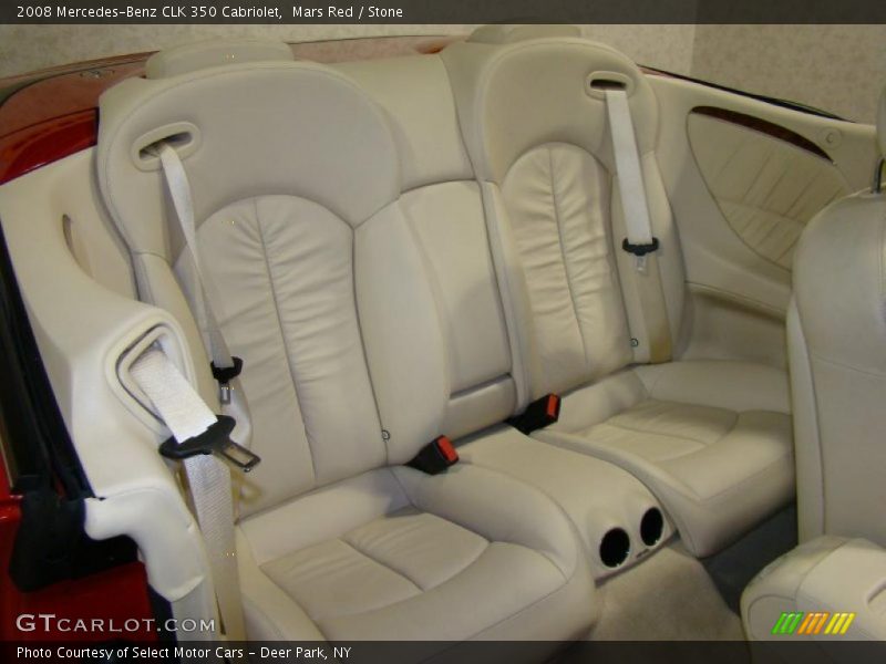 Mars Red / Stone 2008 Mercedes-Benz CLK 350 Cabriolet