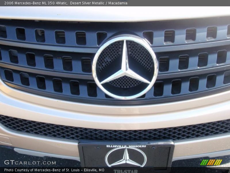 Desert Silver Metallic / Macadamia 2006 Mercedes-Benz ML 350 4Matic