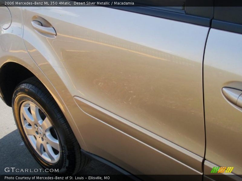Desert Silver Metallic / Macadamia 2006 Mercedes-Benz ML 350 4Matic