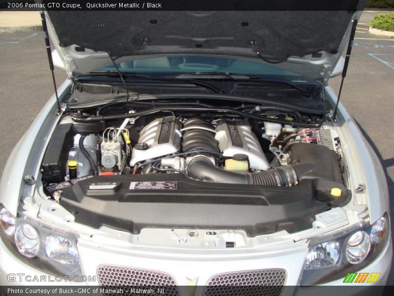 Quicksilver Metallic / Black 2006 Pontiac GTO Coupe