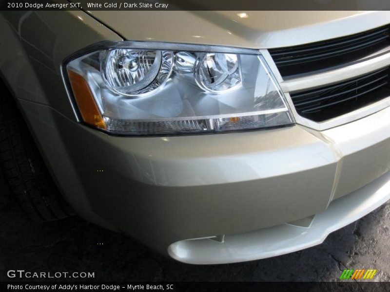 White Gold / Dark Slate Gray 2010 Dodge Avenger SXT