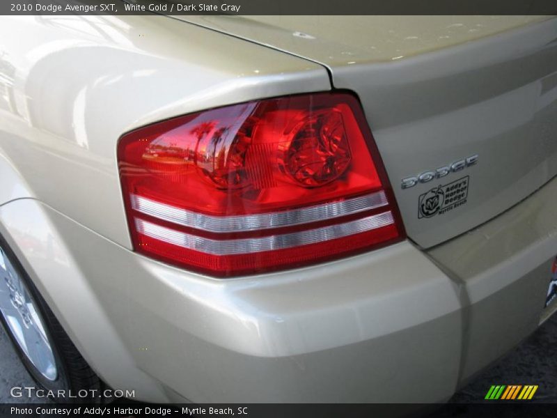 White Gold / Dark Slate Gray 2010 Dodge Avenger SXT