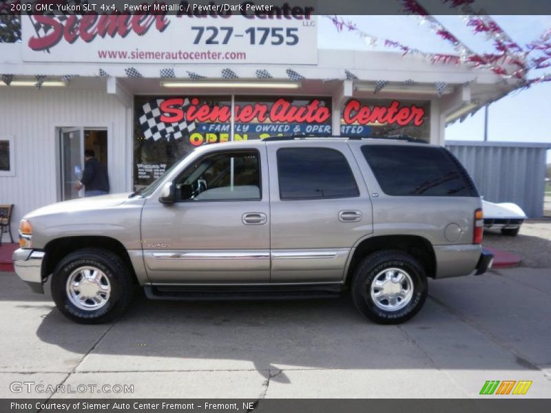 Pewter Metallic / Pewter/Dark Pewter 2003 GMC Yukon SLT 4x4