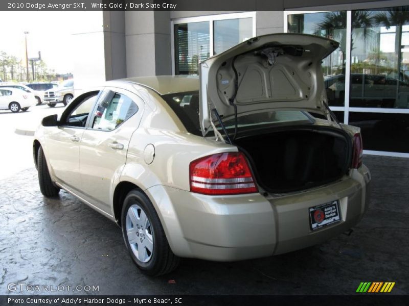 White Gold / Dark Slate Gray 2010 Dodge Avenger SXT