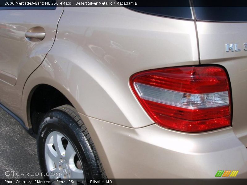 Desert Silver Metallic / Macadamia 2006 Mercedes-Benz ML 350 4Matic