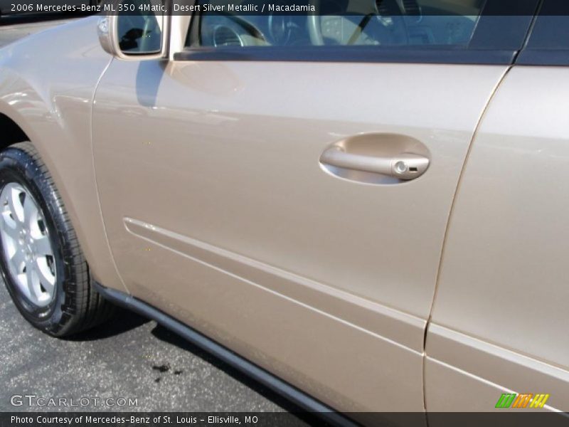Desert Silver Metallic / Macadamia 2006 Mercedes-Benz ML 350 4Matic