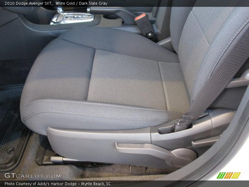 White Gold / Dark Slate Gray 2010 Dodge Avenger SXT