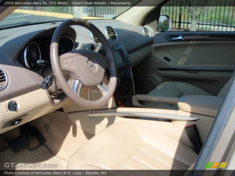 Desert Silver Metallic / Macadamia 2006 Mercedes-Benz ML 350 4Matic