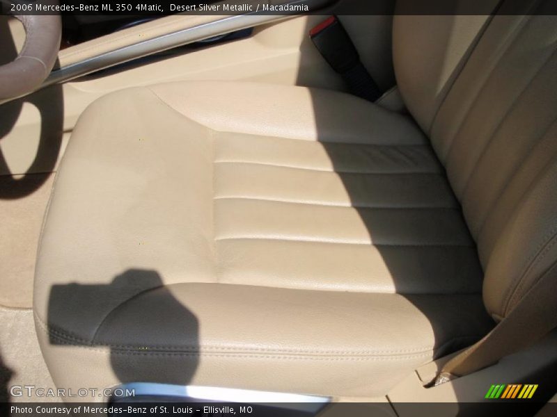 Desert Silver Metallic / Macadamia 2006 Mercedes-Benz ML 350 4Matic