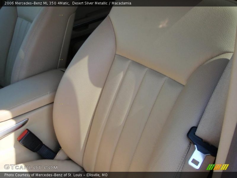 Desert Silver Metallic / Macadamia 2006 Mercedes-Benz ML 350 4Matic