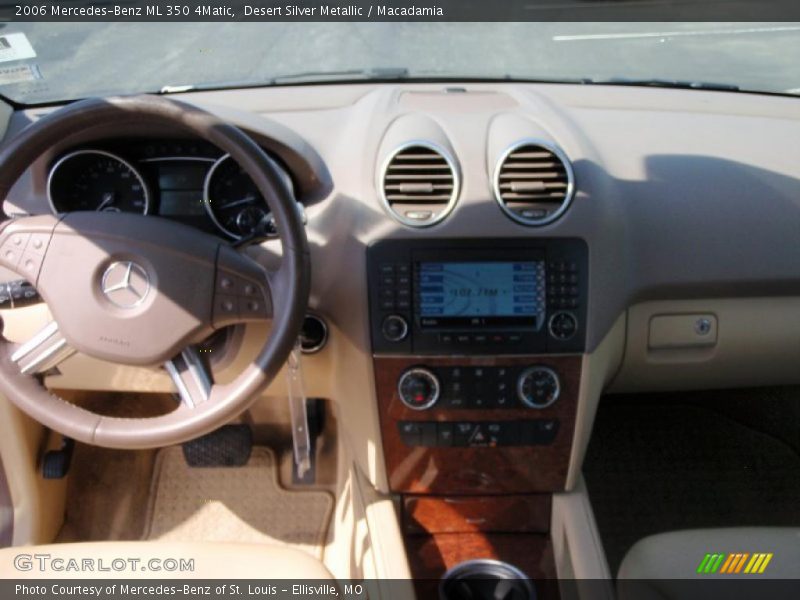 Desert Silver Metallic / Macadamia 2006 Mercedes-Benz ML 350 4Matic