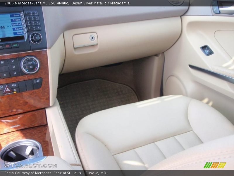 Desert Silver Metallic / Macadamia 2006 Mercedes-Benz ML 350 4Matic