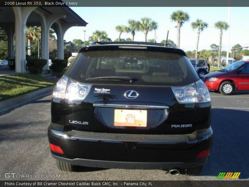 Black Onyx / Ivory 2008 Lexus RX 350