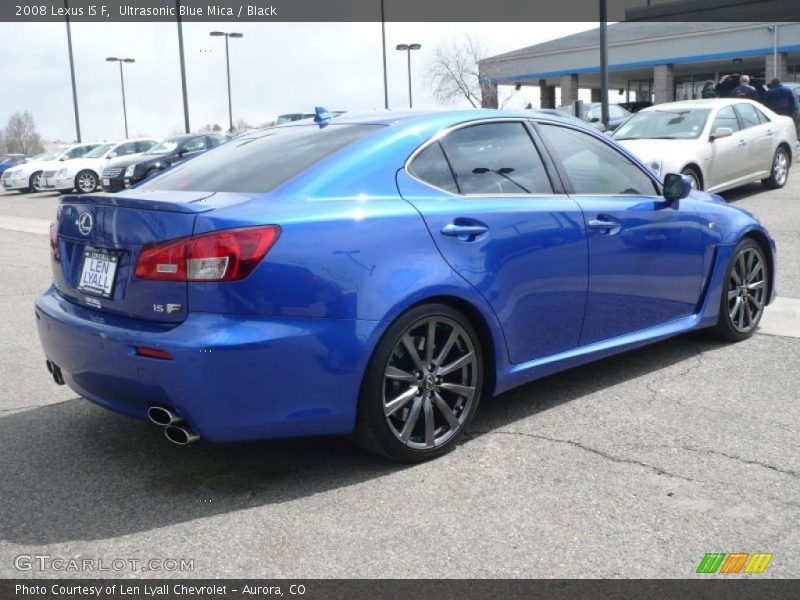 Ultrasonic Blue Mica / Black 2008 Lexus IS F