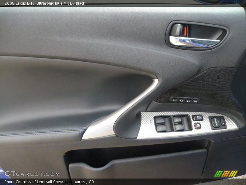 Ultrasonic Blue Mica / Black 2008 Lexus IS F