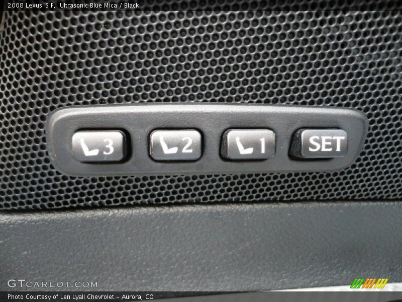 Ultrasonic Blue Mica / Black 2008 Lexus IS F