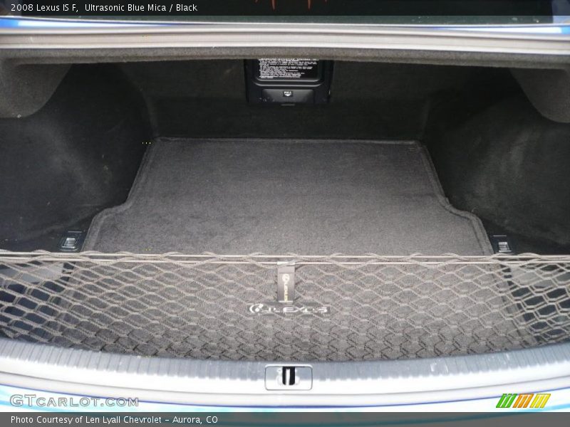 Ultrasonic Blue Mica / Black 2008 Lexus IS F
