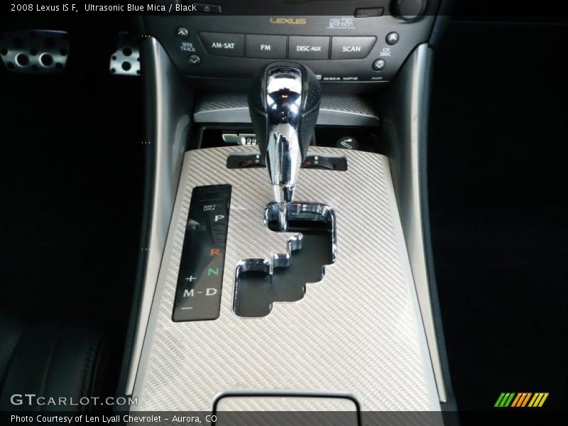 Ultrasonic Blue Mica / Black 2008 Lexus IS F
