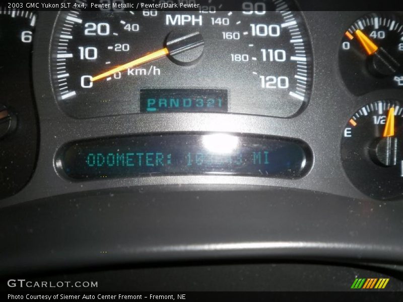 Pewter Metallic / Pewter/Dark Pewter 2003 GMC Yukon SLT 4x4