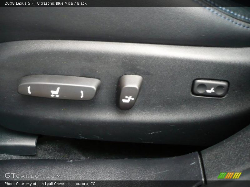 Ultrasonic Blue Mica / Black 2008 Lexus IS F