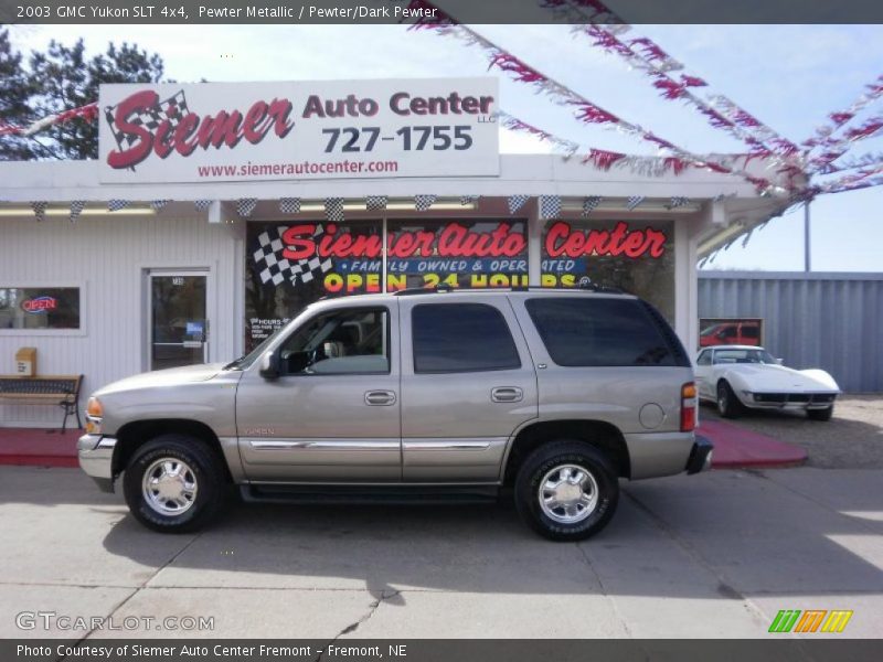 Pewter Metallic / Pewter/Dark Pewter 2003 GMC Yukon SLT 4x4