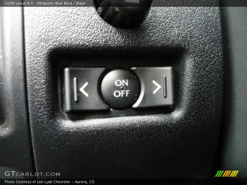 Ultrasonic Blue Mica / Black 2008 Lexus IS F