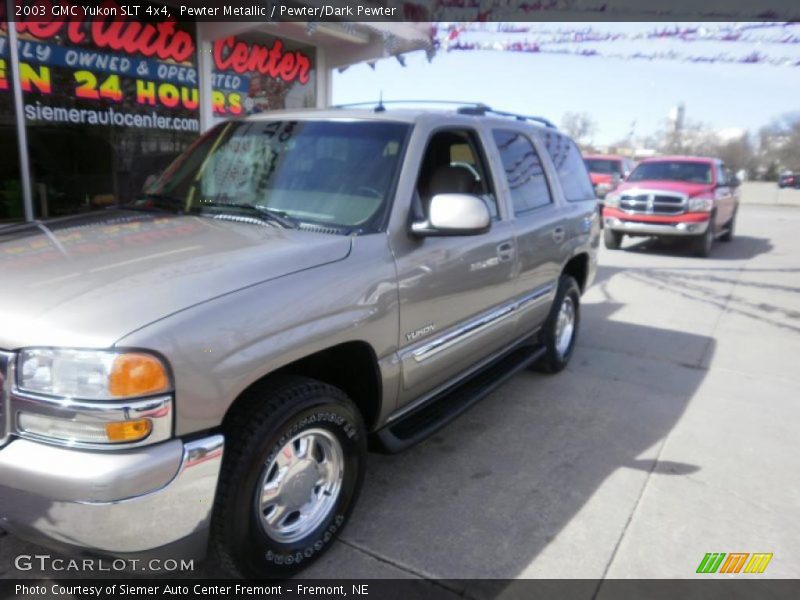 Pewter Metallic / Pewter/Dark Pewter 2003 GMC Yukon SLT 4x4