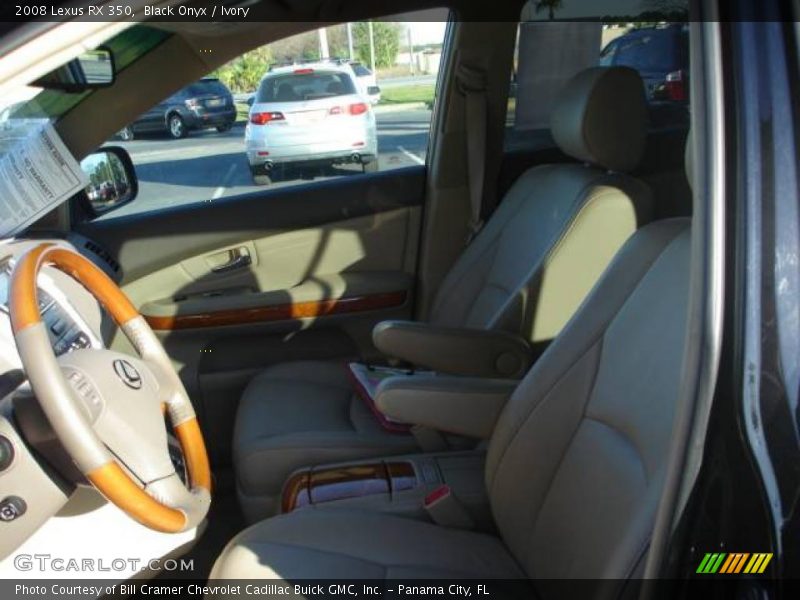 Black Onyx / Ivory 2008 Lexus RX 350