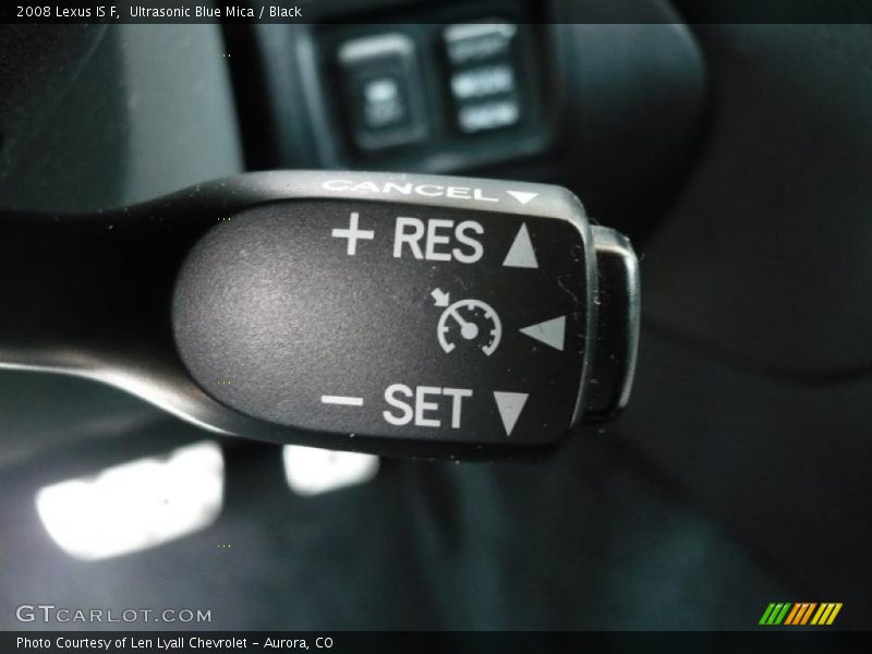 Ultrasonic Blue Mica / Black 2008 Lexus IS F