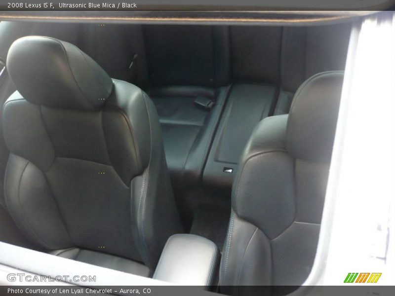 Ultrasonic Blue Mica / Black 2008 Lexus IS F
